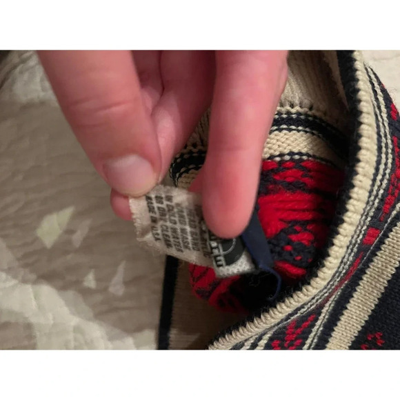 vintage north face winter hat blue - Picture 4 of 5